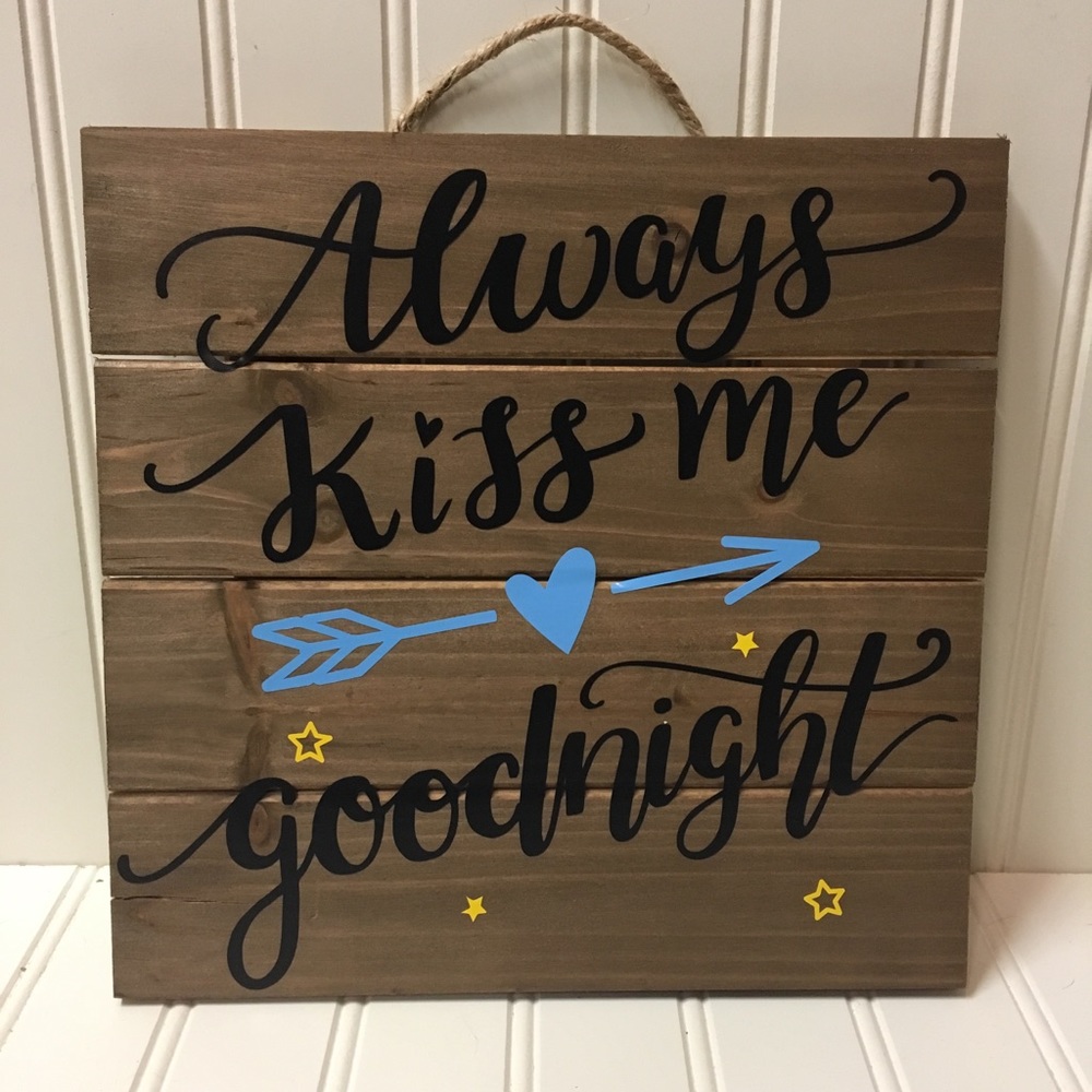 10x10 custom wood signs